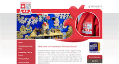Desktop Screenshot of chestertonprimary.org.uk